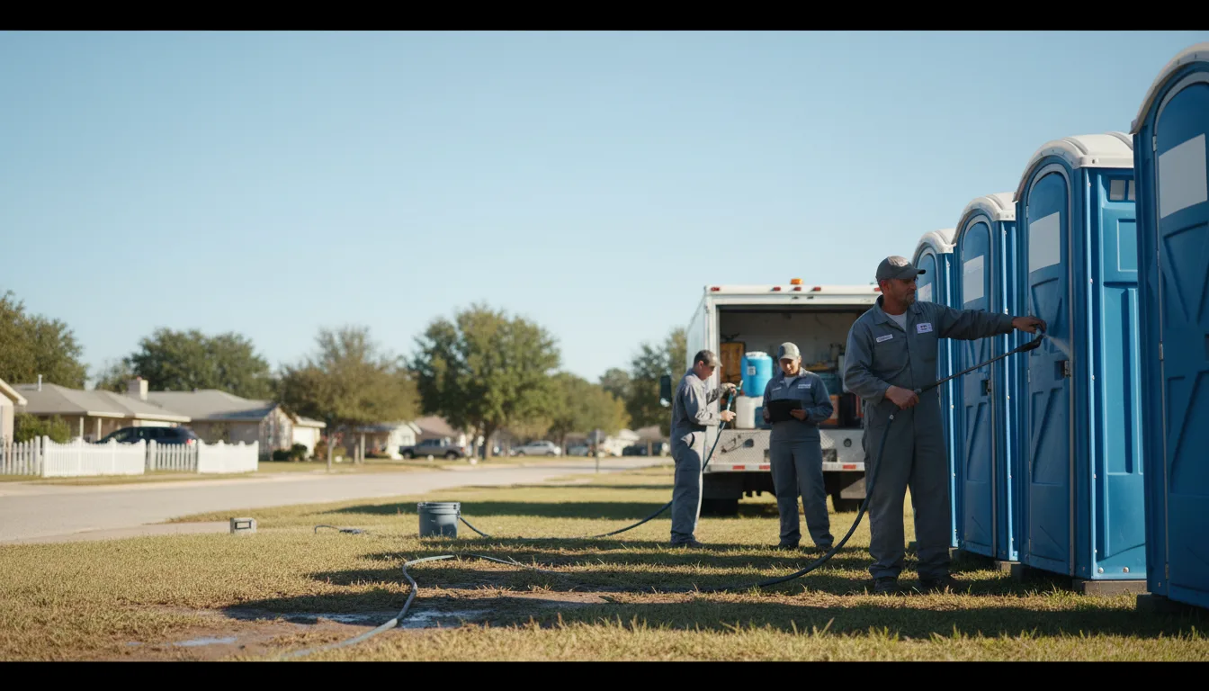 Long-Term Portable Toilet Rental in Cambridge, IA near me